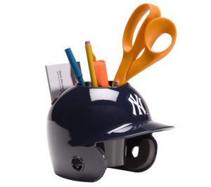 Baseball Helmet Desk Caddy - Gifts for Baseball Lovers