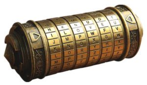 Best Da Vinci Code Mini Cryptex Gift for Her - 2 Year Anniversary Gifts