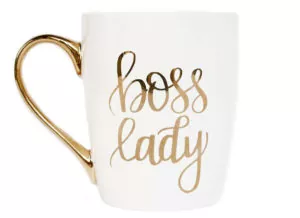 Boss Lady Gold Coffee Mug