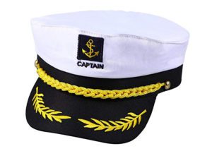 Costume Navy Marine Admiral Cap
