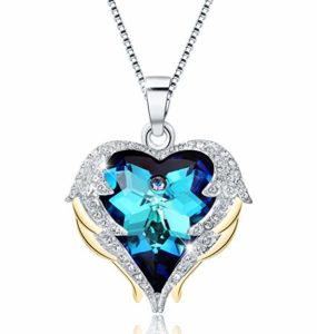 Heart of The Ocean Crystal Necklace