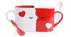 Kissing Mugs Gift Set