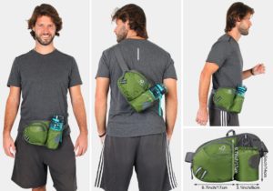 Pack with Water Bottle Holder