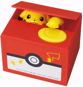 Pokemon Go Electronic Coin Money Box 