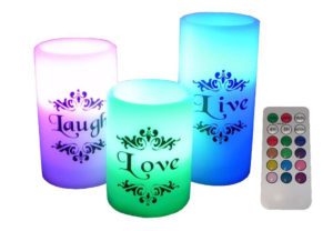 Remote Controlled Flameless Candles