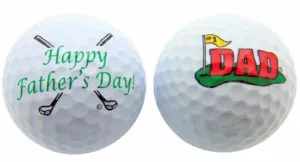 Golf Ball Gift For Dad