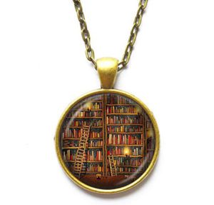 Library Necklace For Writers
