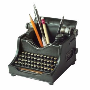 Typewriter Pencils Holder For Writers