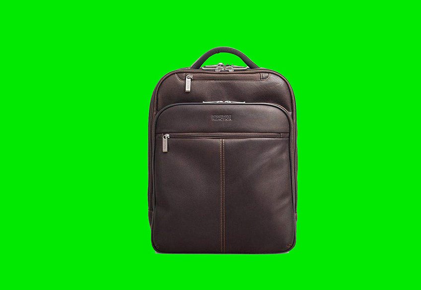 Leather Travel Business Backpack - Gifts For Dad