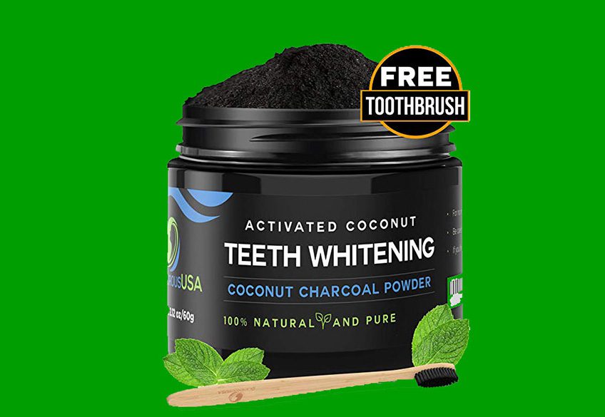 Teeth Whitening Charcoal Powder - Gifts For Dad