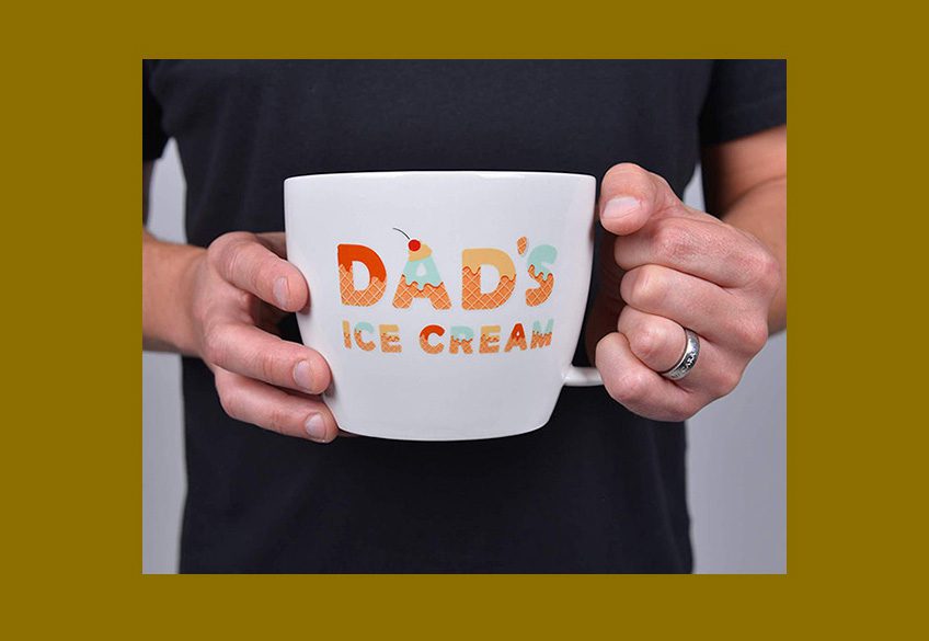 Dad Ice Cream Bowl - Gifts For Dad
