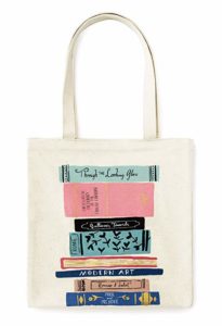 Canvas Book Tote Gift For Readers