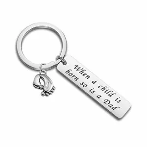 New Dad Keychain Gifts