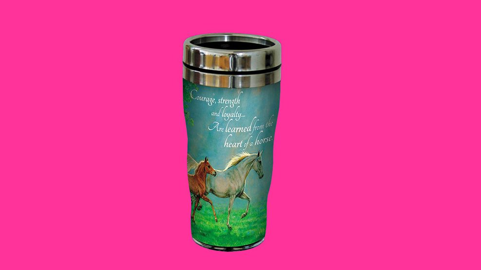 New Horse Travel Mug - Gifts For Horse Lovers