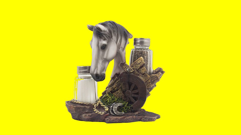 Stallion Salt And Pepper Set - Gifts For Horse Lovers