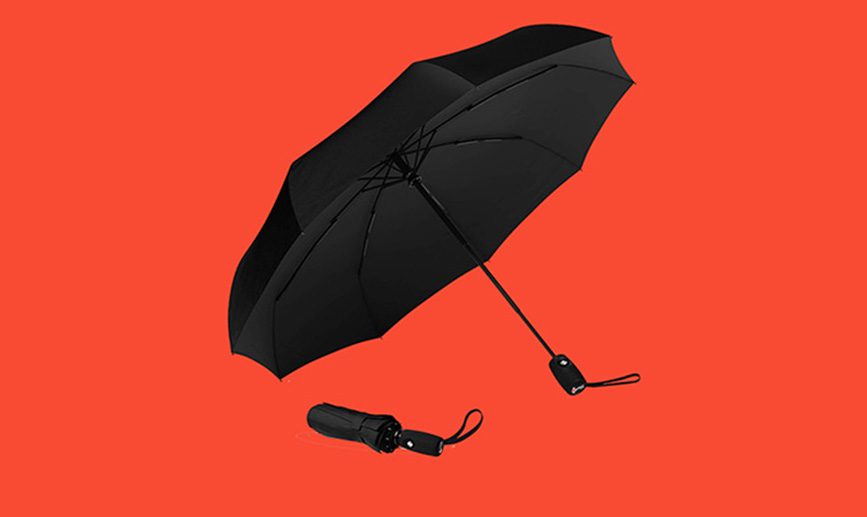 Windproof Travel Umbrella - 7 year anniversary gifts