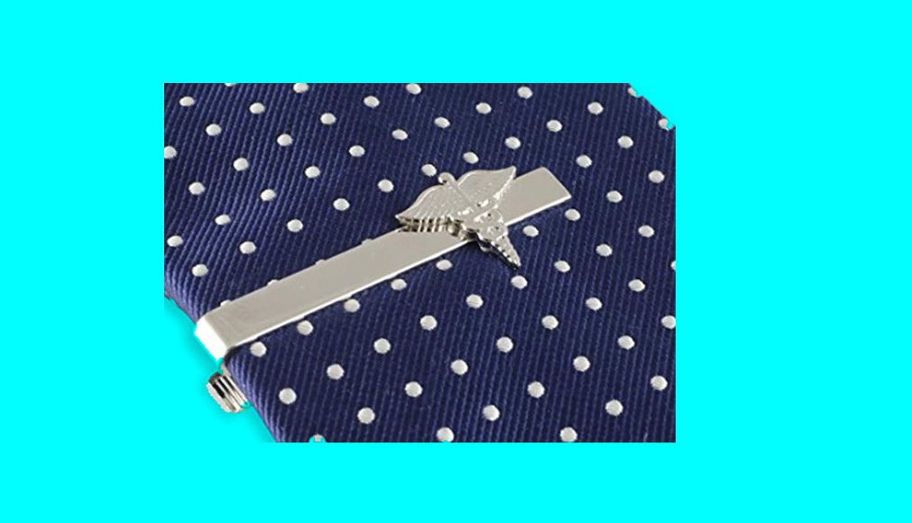 Tie Bar MD Doctor Gift