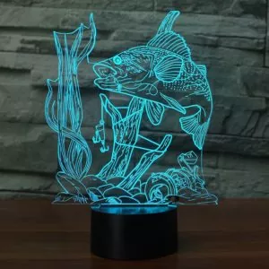 3D Fishing Lamp