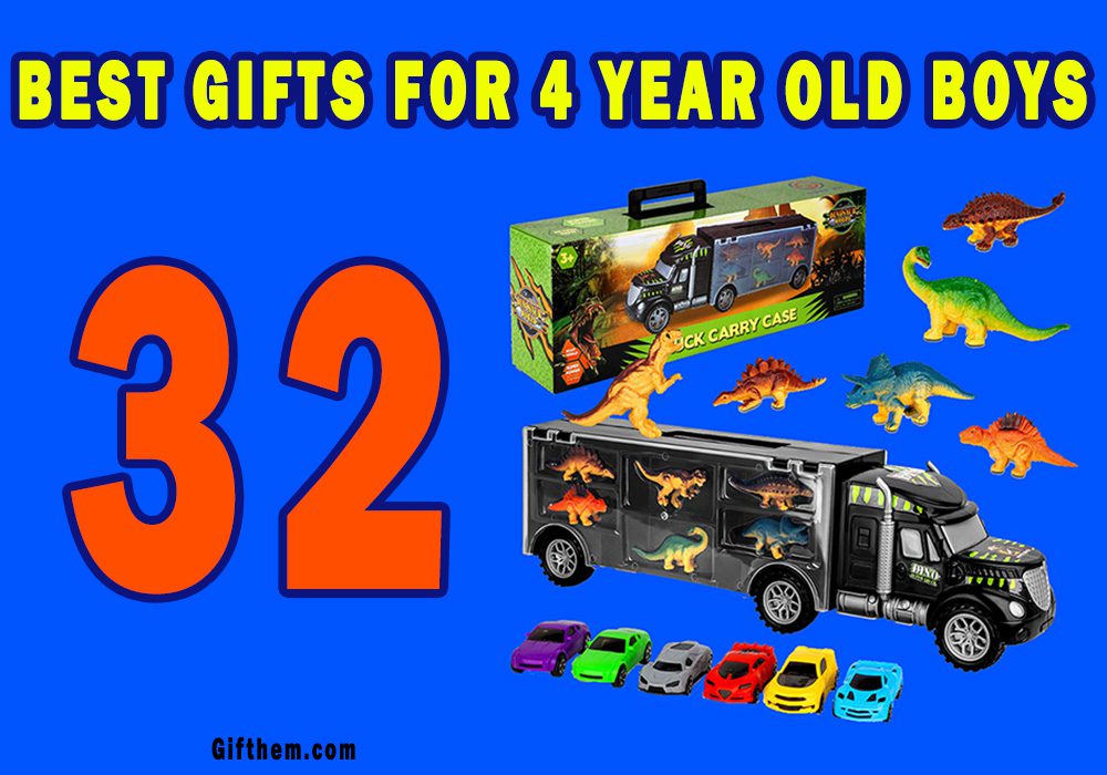 Gifts For 4 Year Old Boys