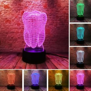 Tooth LED Night Light - Gifts For Dentists