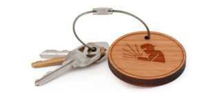 Wood Keychain - Gifts For Welders