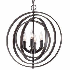 Globe Pendant Chandelier - Gifts For New Homeowners