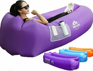 Inflatable Lounger Air Sofa - 11 Year Anniversary Gifts