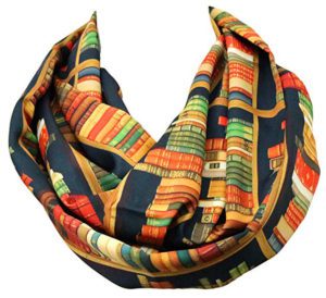 Library Bookshelves Infinity Scarf - Gifts For Librarians