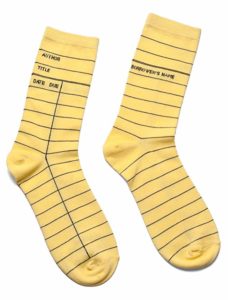Literary Themed Novelty Socks