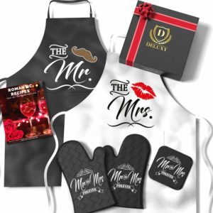 Mr & Mrs Aprons - 11 Year Anniversary Gifts