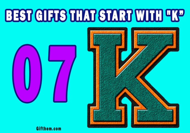 7 Great Gifts That Start With K In (June) 2023 | Best Letter K Gift Ideas