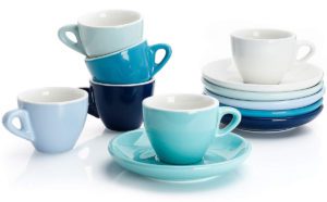Espresso Cups With Saucers - Gifts That Start With E