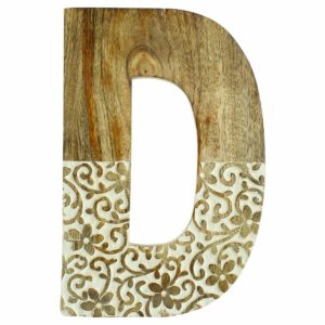 Home Wall Decor Alphabet Sign - Gifts That Start With D