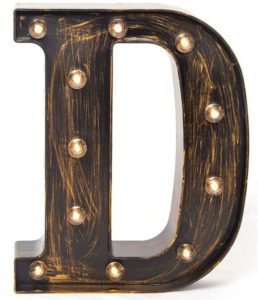 LED Marquee Letter Lights