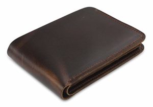 Leather Bifold Wallet - 13Th Anniversary Gifts