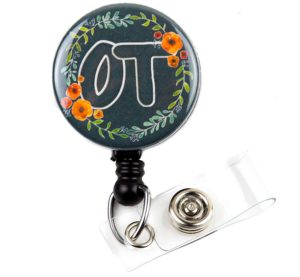 OT Badge Holder - Appreciation Gifts For Physical Therapists