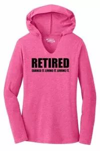 Retired Ladies Shirt - Retirement Gift Ideas For Mom
