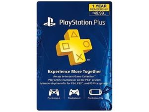 Sony PS Plus Subscription Card
