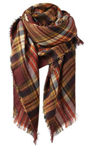 Plaid Thick Casual Scarf - Thanksgiving Gifts