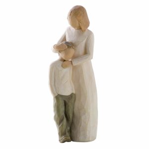 Mother & Son Sculpted Figure - Mothers Day Gifts From Son
