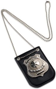 Police Badge with Chain - Cheap Gifts For Police Officers