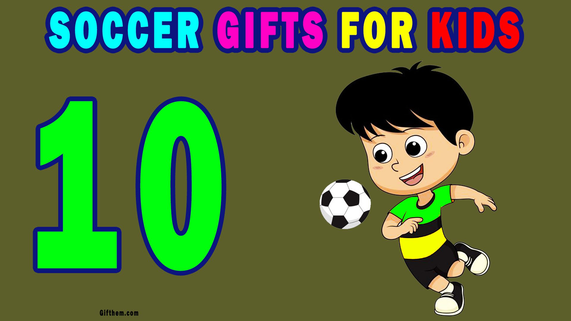 Kids Soccer Gifts