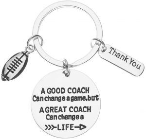 Keychain For Football Coach