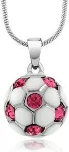 Soccer Ball Necklace For Girls