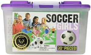 Soccer Girls Creative Toy Set