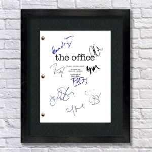 The Office Cast Signed Wall Art