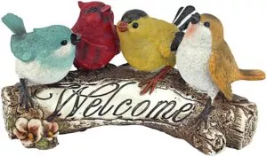 Birdy Welcome Sign