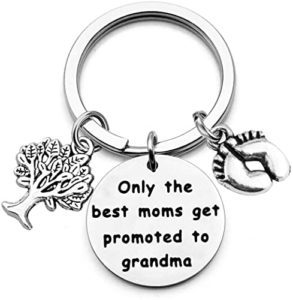 Grand Mom Keychain Gift