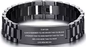 Inspirational Wristband Bracelet High School Graduation Gifts For Guys