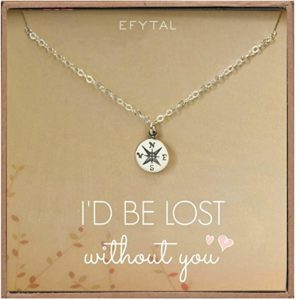 Necklace Gift For Girls - Long Distance Relationship Gifts For Her